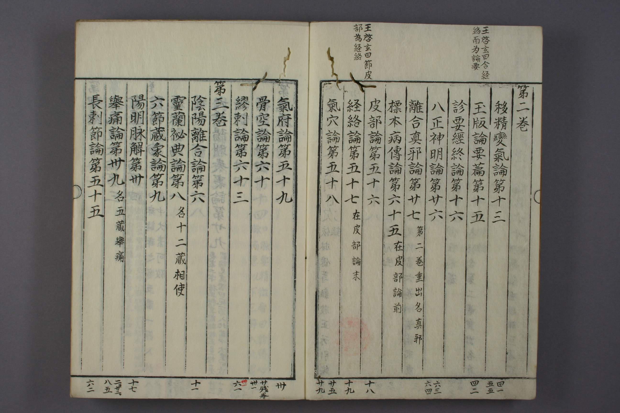  全元起注本素问 