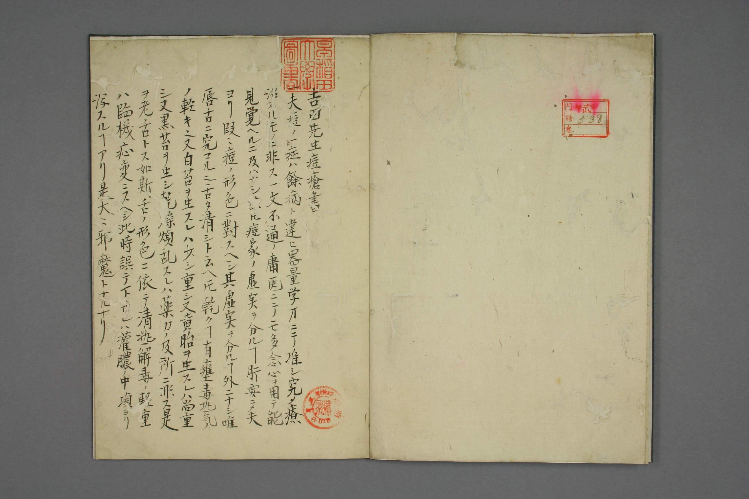  吉田先生痘疮一言 