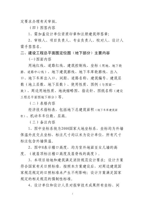  河北修规审查内容-建设工程总平面图审查内容 