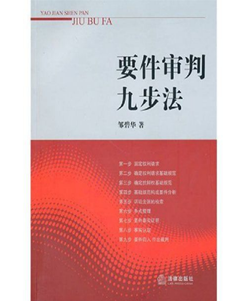 要件审判九步法-邹碧华 热门PDF合集下载